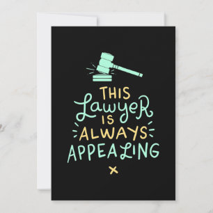 Invitation Cet avocat fait toujours appel
