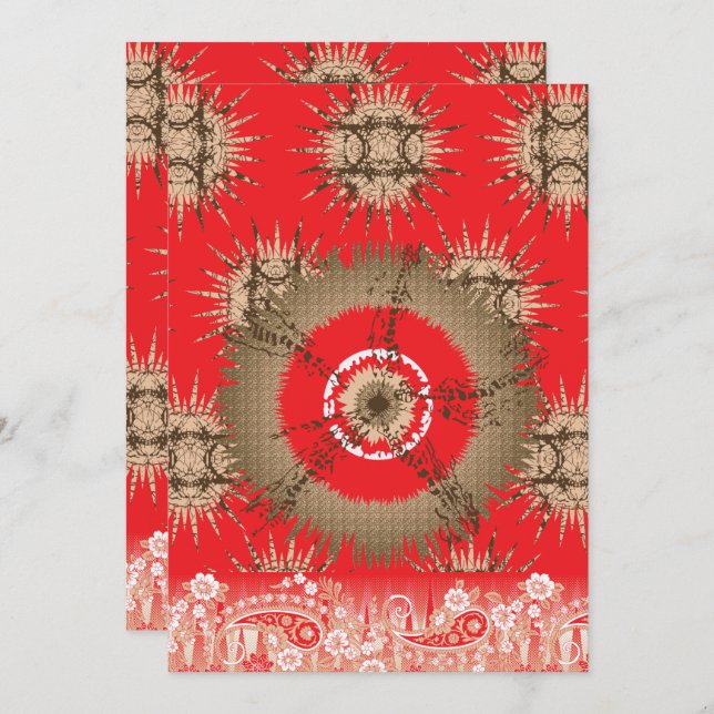 Invitation Cette conception étonnante s'envole au large des é (Devant / Derrière)