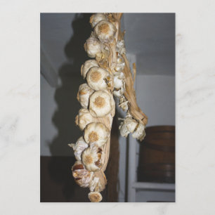 Invitation Chaîne d'invitation à l'ail