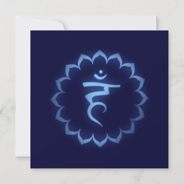 Invitation Chakra de la Couronne "enfermée" - Sahasrara (Devant)