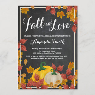 Invitation Chalkboard de l'invitation de la douche nuptiale d