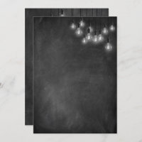 Chalkboard Edison Lumières Moderne