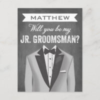 Chalkboard Junior Groomsman | Groomsman