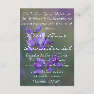 Invitation champ d'invitation de loup