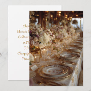 Invitation Champagne & Années   Effervescent