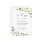 Champagne Vert Aquarelle Mariage Floral