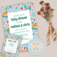 Champignons d'escargot mignonne BABY SHOWER CUSTOM