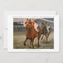 Invitation Champion Thoroughbred ravit les propriétaires en R