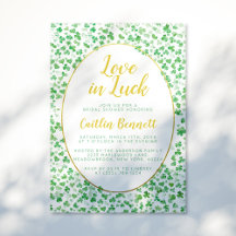 Chance en amour Green St. Patrick's Day Fête des m