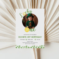 Chance Un Anniversaire Invitation, St. Patricks Th