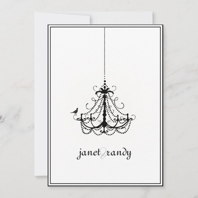 Invitation Chandelier PixDezines/événement DO-IT-YOURSELF+cou (Devant)