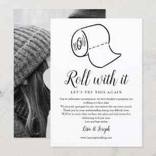 Invitation Changement de date Reporté Événement Annulé Photo