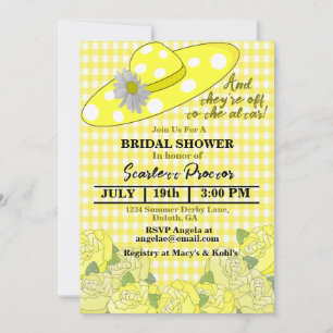 Invitation Chapeau de la Southern Belle pour le Kentucky Derb