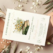 Chapitre suivant Boho livre Lover baby shower flor