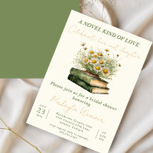 Chapitre suivant Boho Livre Lover Floral nuptiale 