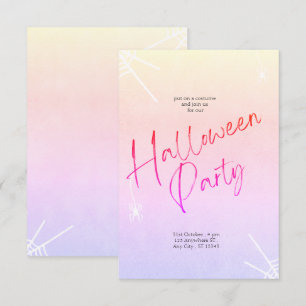 Invitation Charmante Halloween