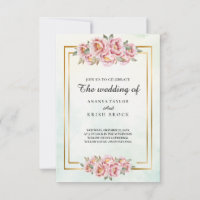 Charme de la vieille école rose Mariage floral
