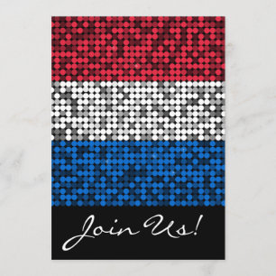 Invitation Charme patriotique