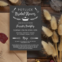 Charming Pot & Outils Potluck Fête des mariées Inv