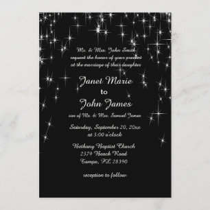 Invitation Charming Star Struck Mariage   Couleur do-it-yours