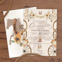 Charro Tournesol Pays Russe Floral Quinceanera