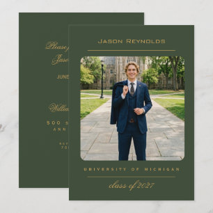 Invitation Chasseur de Luxe Universitaire