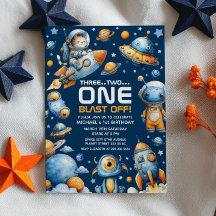Chat astronaute spatial décollage anniversaire cos