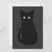 Chat noir, adorable chaton, plaisir effrayant