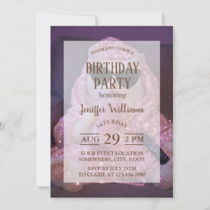Invitation    Chat paresseux glamour avec lunettes de soleil 