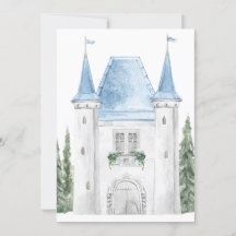 Château d'aquarelle romantique Arrière - plan Mari