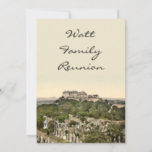 Invitation Château de Stirling, Stirling, Écosse