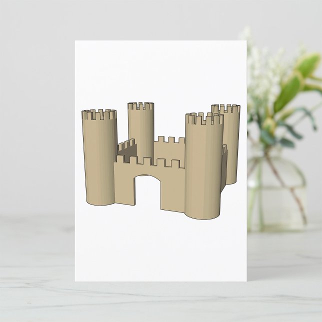 Invitation Château ouvert (Créateur téléchargé)