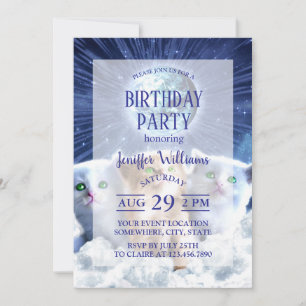 Invitation Chats dans le nuage