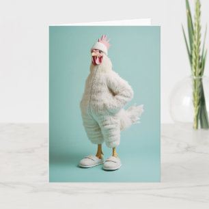 Invitation Chaussons Anthropomorphes Cosy De Fer De Poulet