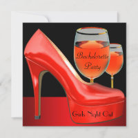 Chaussures Rouges à Talons Hauts Verre à Vin Enter