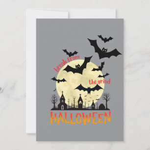 Invitation Chauves-Souris Volantes 