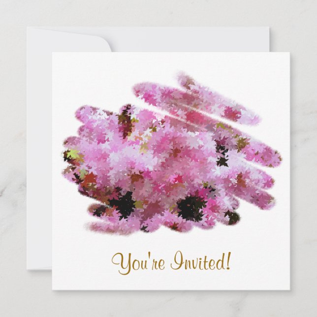 INVITATION CHERRY BLOSSOM (Devant)