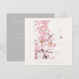 INVITATION : CHERRY BLOSSOM BRANCH