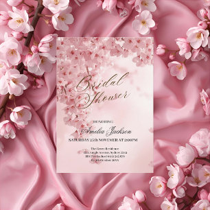 Invitation Cherry Blossom Délice de douche nuptiale Invitatio