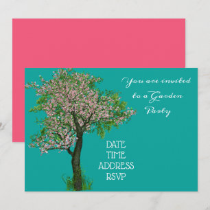 Invitation Cherry Blossom tree Jardin fonction