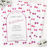 Invitation Cherry Bridal Shower