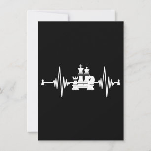 Invitation Chess   Heartbeat Chess T-shirt