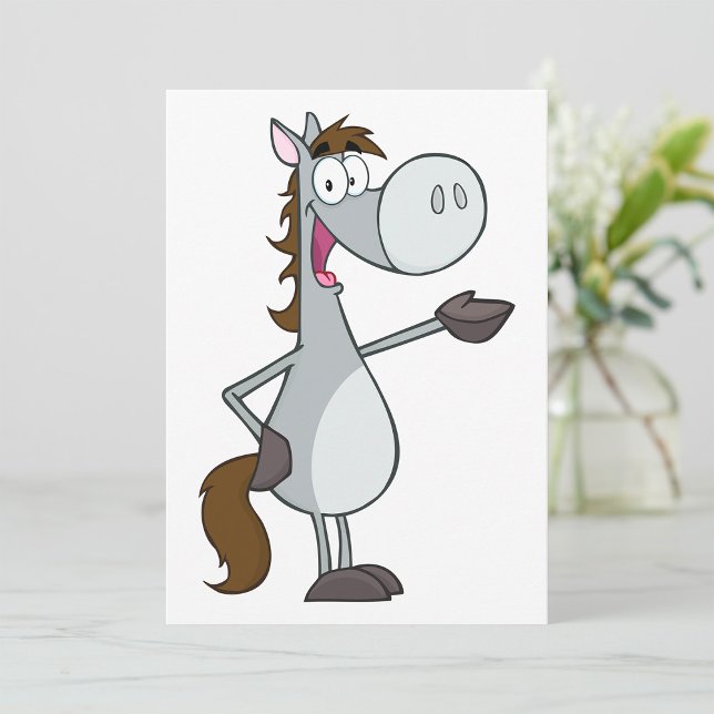 Invitation Cheval de dessin (Créateur téléchargé)