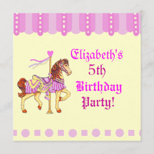 Invitation Cheval du Carousel