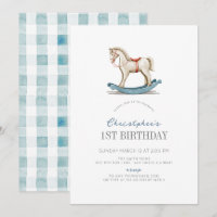 Cheval Rocheux Blue Boy 1er anniversaire