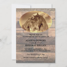 Chevaux de pays Sepia Mariage