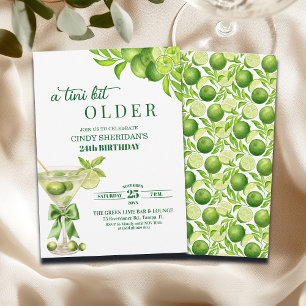 Invitation Chic A Tini Un Peu Plus Vieille Martini Au Citron 