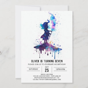 Invitation Chic Custom Wizardry Anniversaire