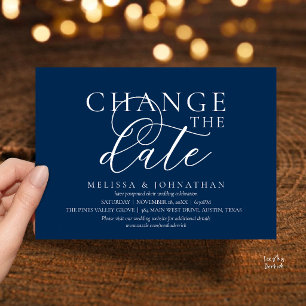 Invitation Chic Faire suivre la date du mariage