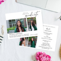 Chic Multi 5 Photo Graduation Party